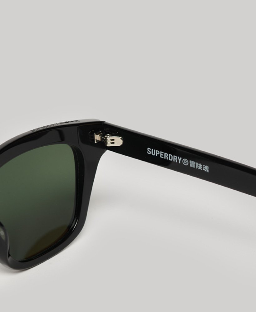 Men's SDR Stamford Sunglasses in Black/vintage Green