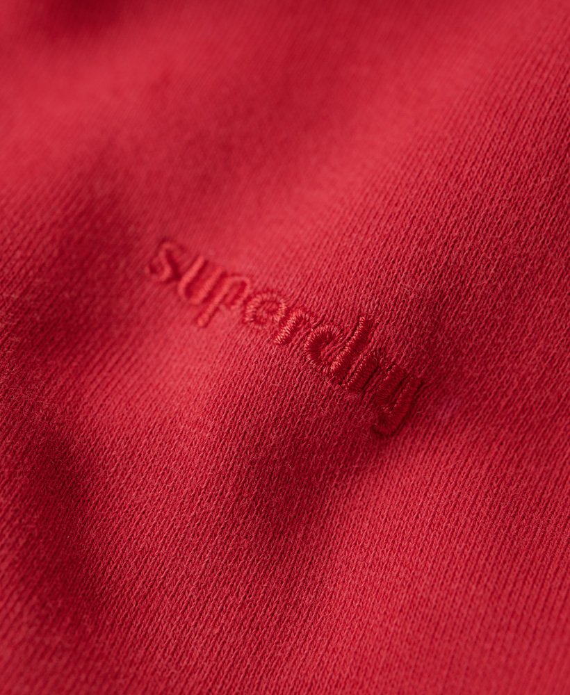 Mens - Vintage Washed Hoodie in Varsity Red | Superdry UK
