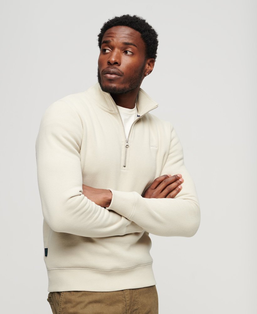 Men's Essential Half-Zip Sweatshirt, Men's Clearance