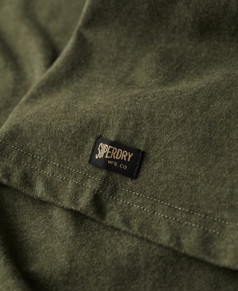 US Superdry Vintage in Logo Embossed | Thrift Olive Marl Men\'s T-Shirt