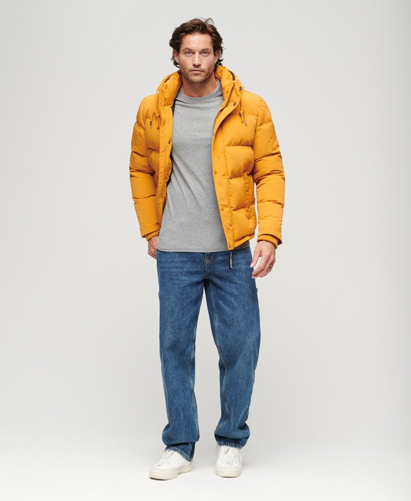 Superdry Everest Short Hooded Puffer Jacket - Men's Mens Jackets