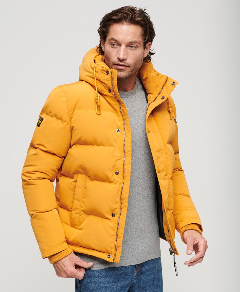 Superdry Everest Short Hooded Puffer Jacket - Men's Mens Jackets