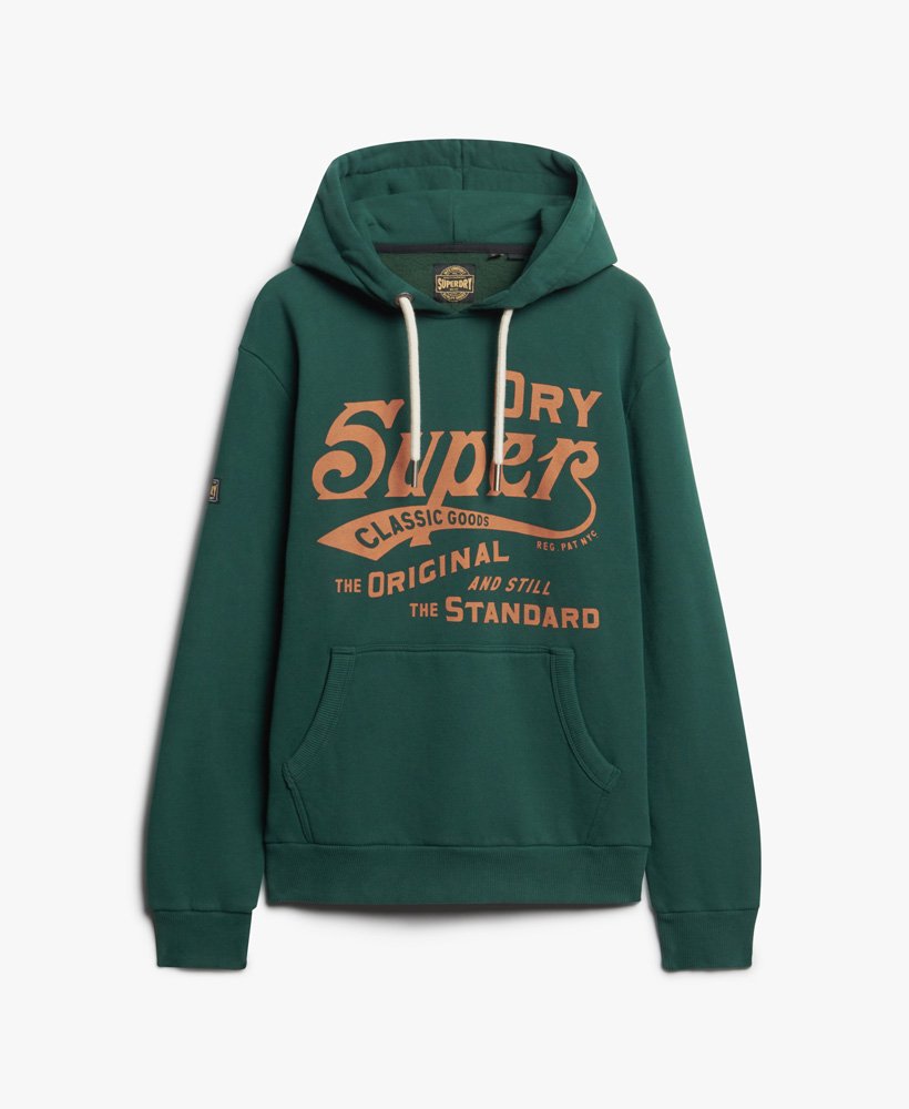 Superdry hoodie online green