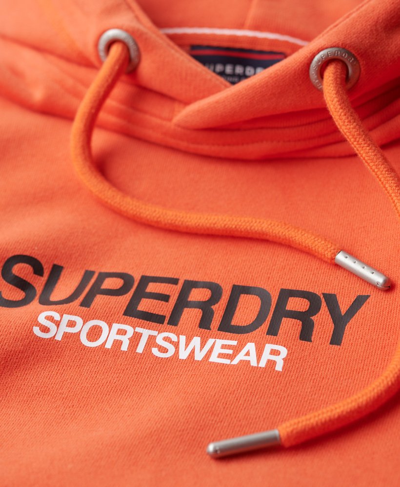 Superdry - Sweat à capuche ample avec logo Sportswear - Homme