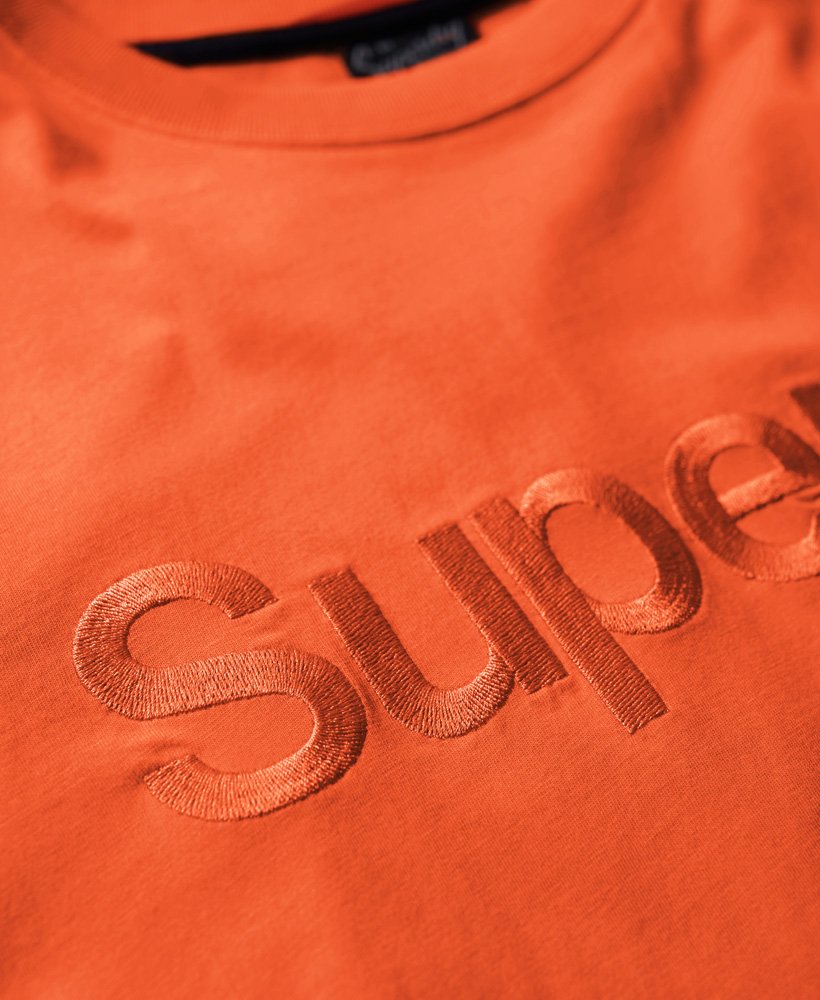 Superdry Herren T-Shirt Mit Farblich Abgestimmter Logostickerei | eBay