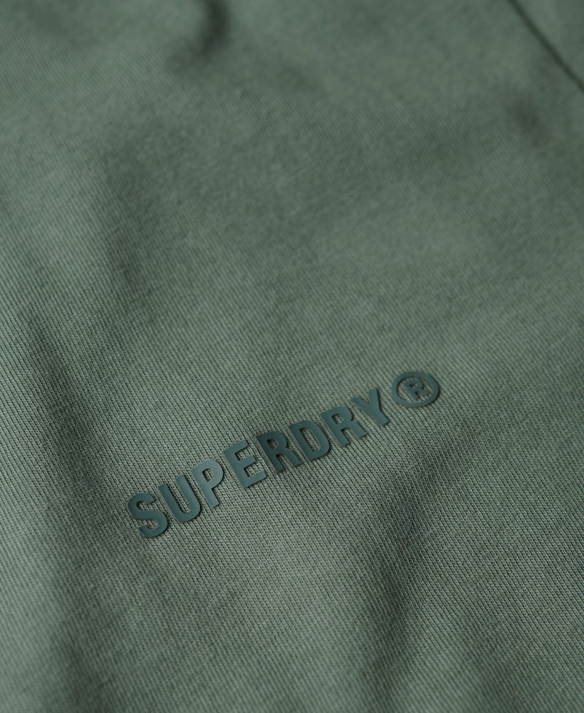 Men's Sale Overdyed Logo Loose T-Shirt in Balsam Green | Superdry UK
