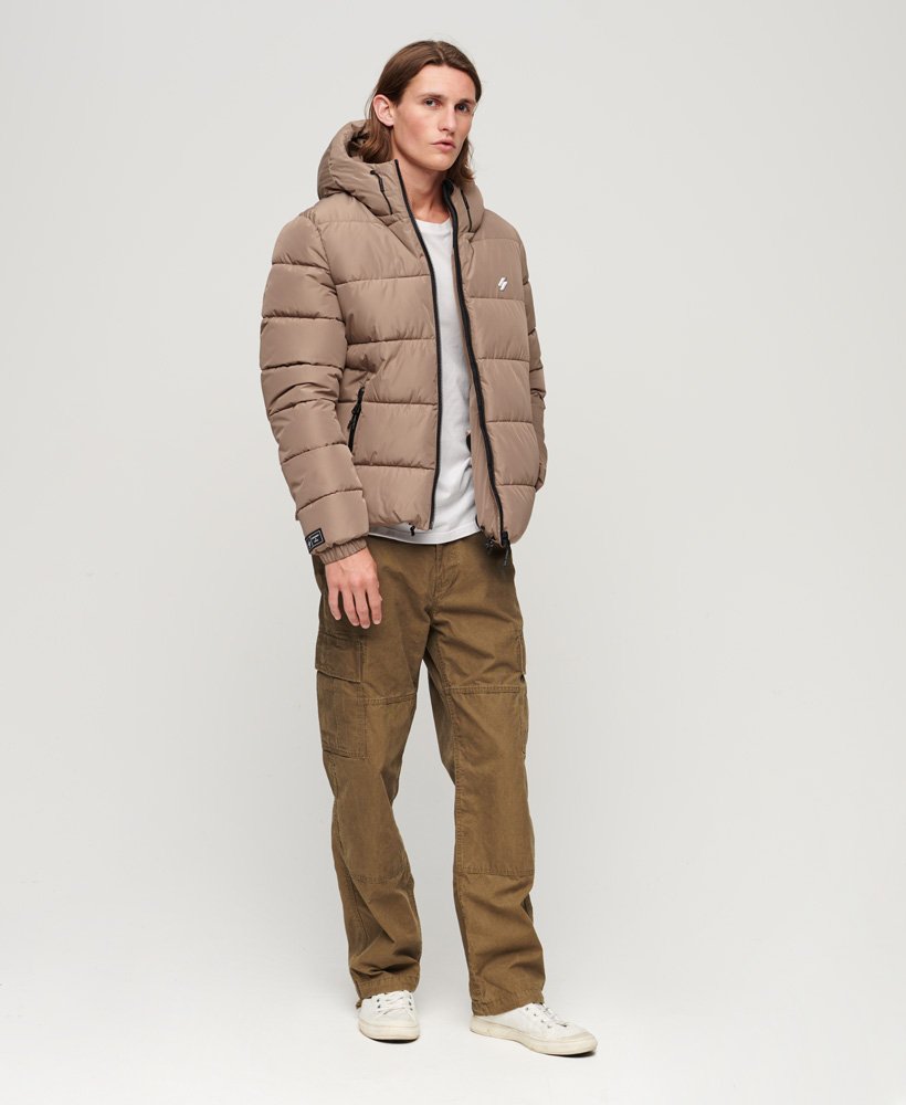 Superdry UK Hooded Sports Puffer Jacket - Mens Sale Mens View-all