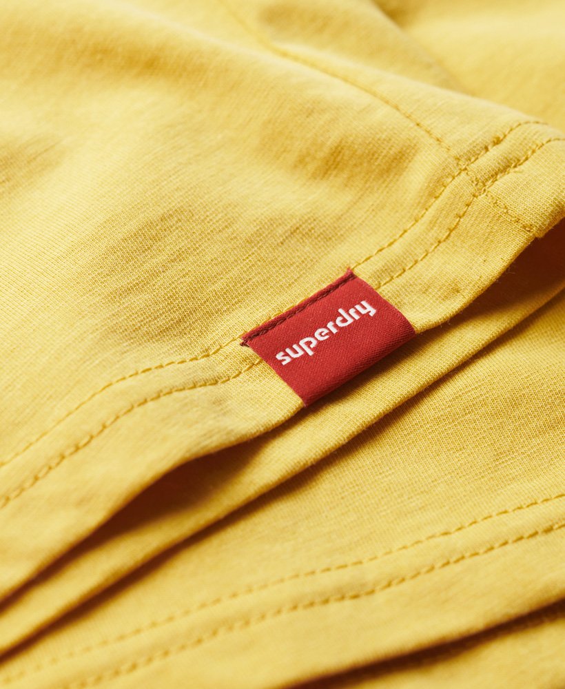 Men's Sale Neon Vintage Logo T-Shirt in Oil Yellow | Superdry UK
