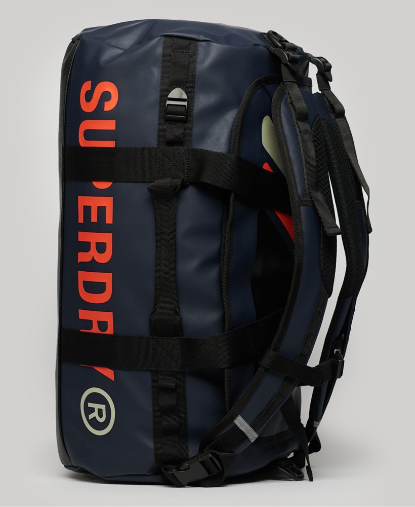 Men’s - Tarp Barrel Bag in Navy | Superdry
