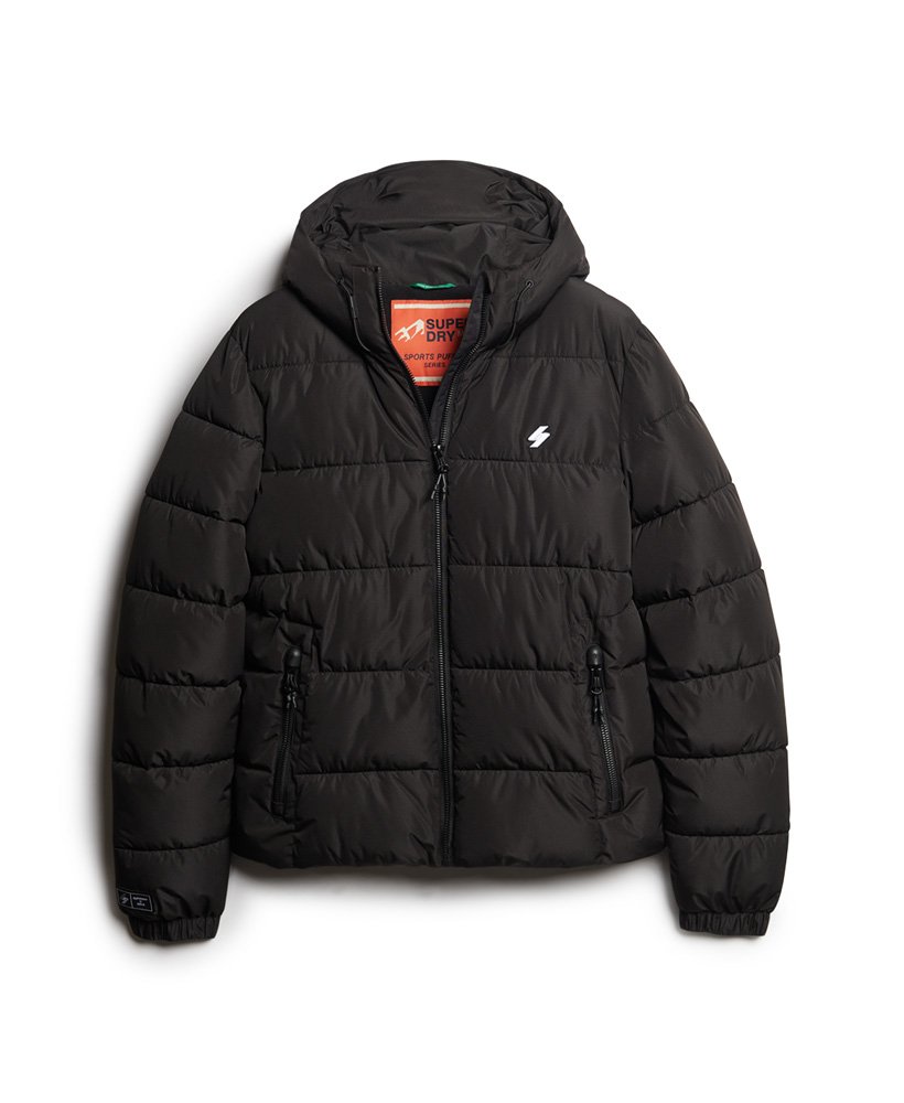 Superdry Hooded Sports Puffer Jacket - Men's Mens Back-to-school