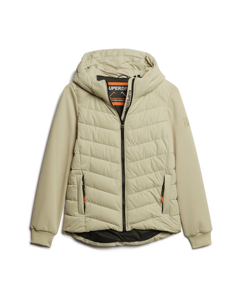Superdry Hooded Storm Hybrid Padded Jacket - Women\'s Womens Jackets
