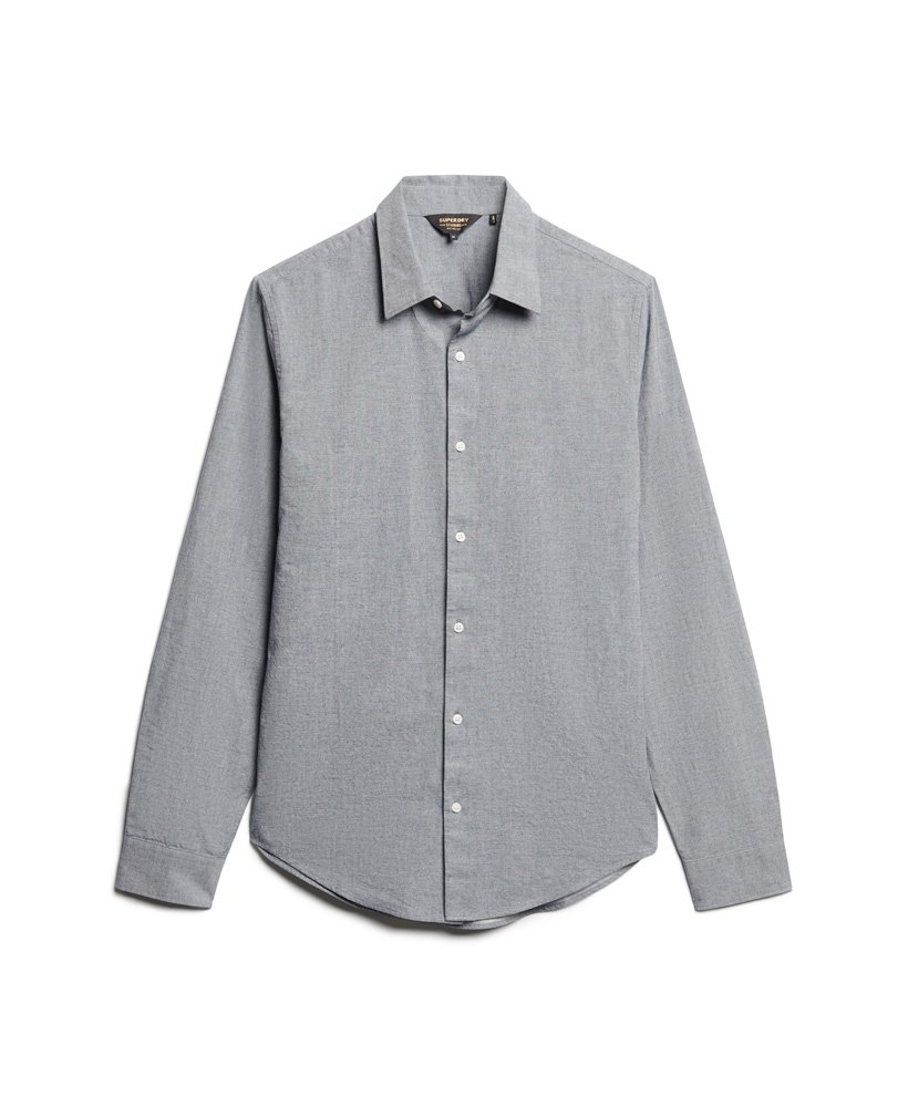 Superdry US Cotton Twill Long Sleeve Shirt - Mens Sale Mens Shirts