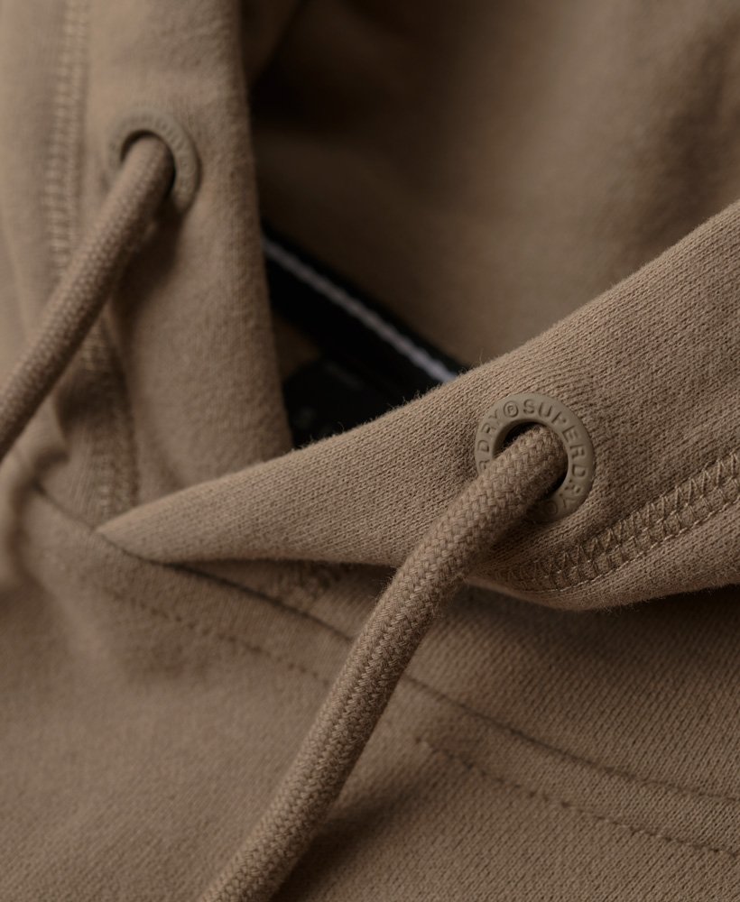 Men's Utility Sport Logo Loose Hoodie in Brown | Superdry CA-EN