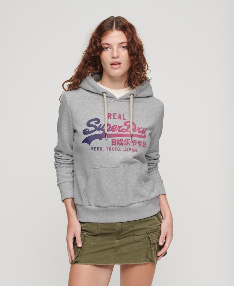 SPARKLY SWEATSHIRT WITH TEXT - Gray marl