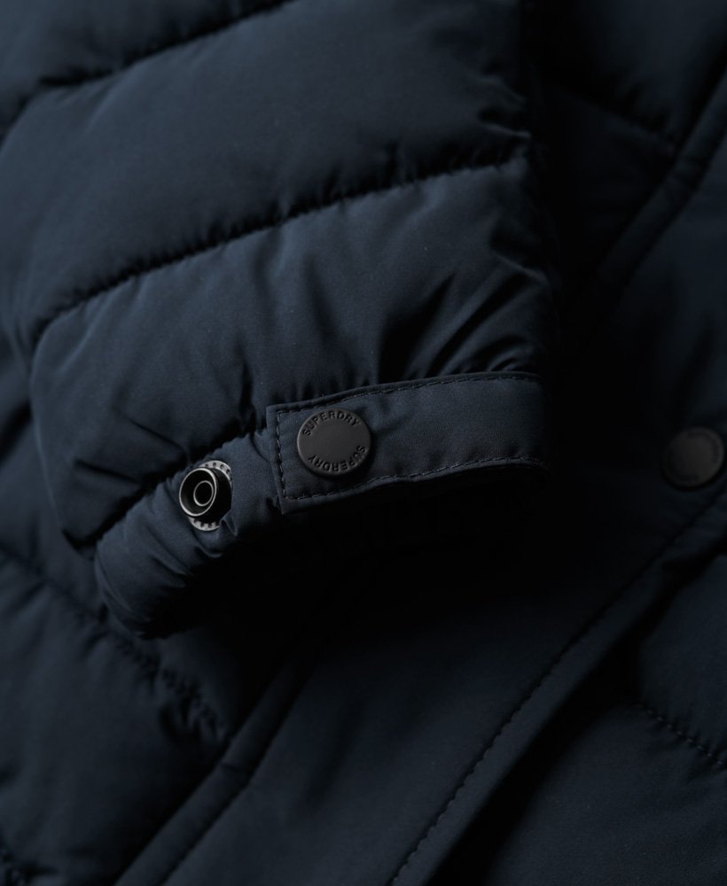 Superdry Fuji Hooded Longline Puffer Coat - Women\'s Womens Jackets