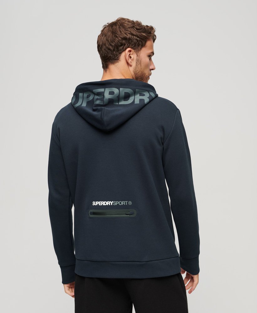 Superdry Gymtech Zip Up Hoodie - Men's Mens Hoodies-and-sweatshirts