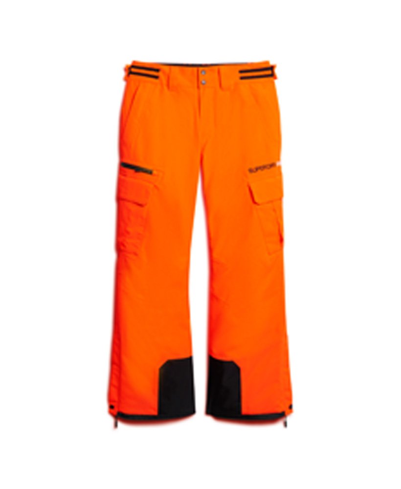 Homme Pantalon De Ski Ultimate Rescue Orange Soleil Fluo Superdry FR