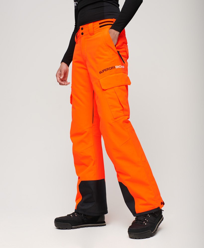 Hombre – Pantalones largos de esquí Ultimate Rescue en Naranja Sol Flúor  Superdry ES