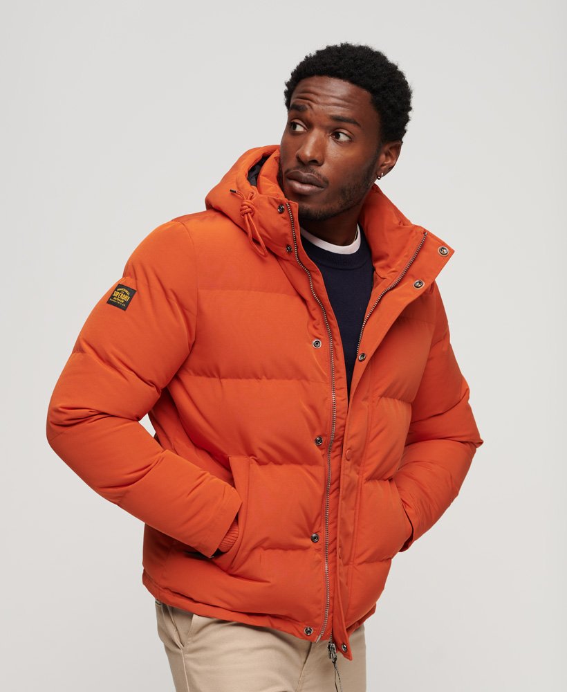 Doudoune superdry best sale homme orange