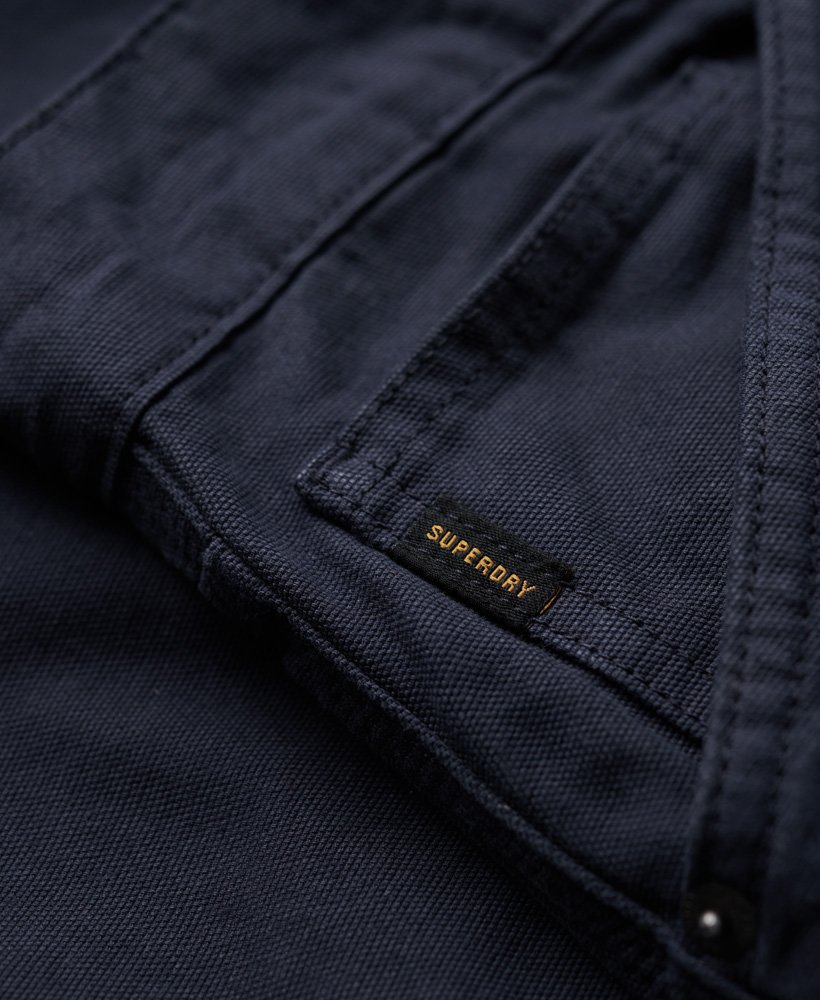 Mens - Carpenter Pants in Washed Denim Navy | Superdry UK