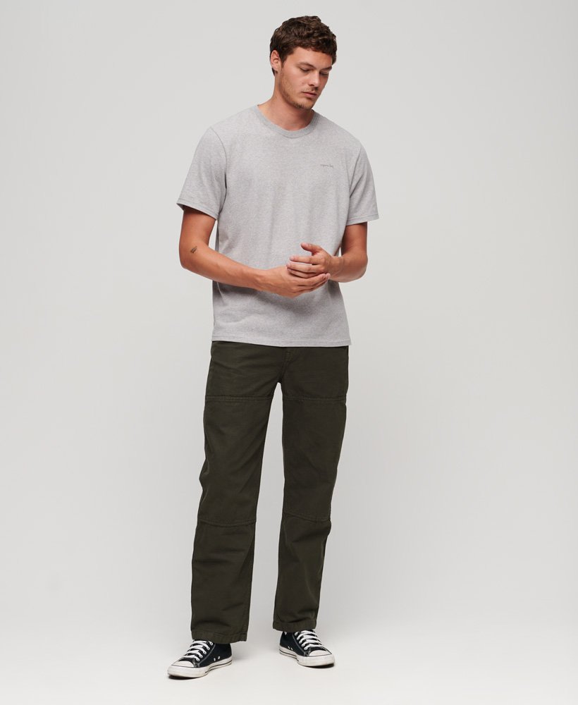 Mens - Carpenter Pants in Washed Black | Superdry UK