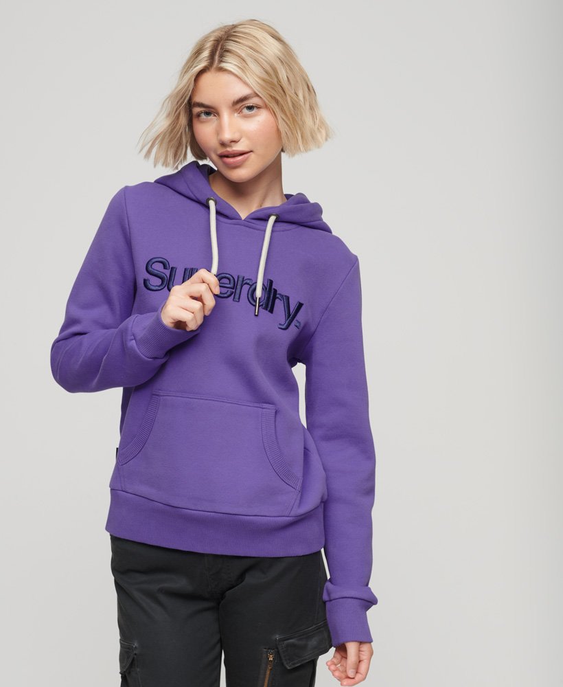 Logo hoodies womens best sale