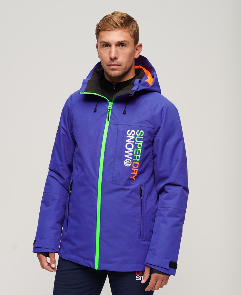 Men's Ski Freestyle Core Jacket in Everton Blue | Superdry CA-EN