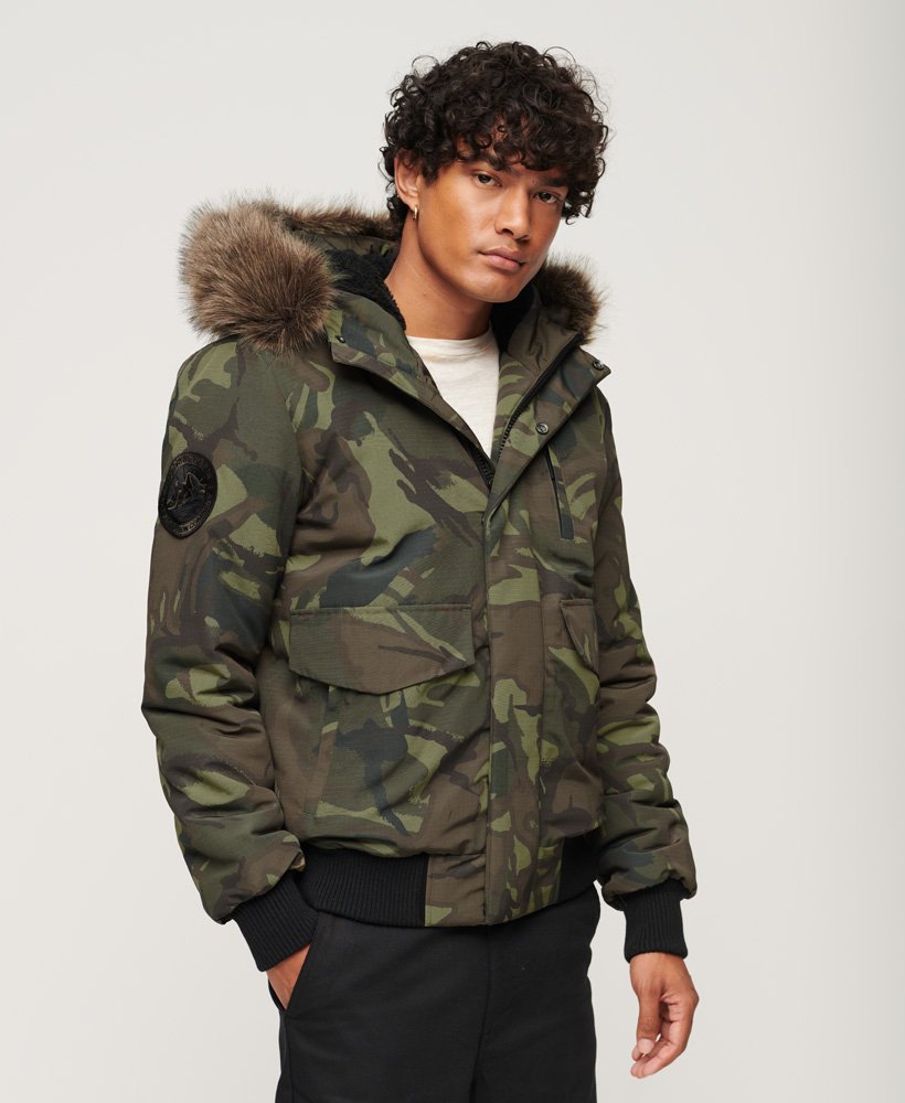 Superdry Hooded - Bomber Puffer Everest Products Jacket Men\'s