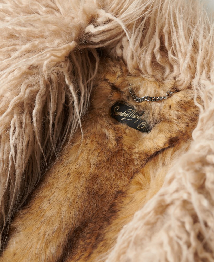 Mallimoda Girls Winter Warm Ear Hooded Faux Fur Fleece Jacket Coats :  : Clothing, Shoes & Accessories