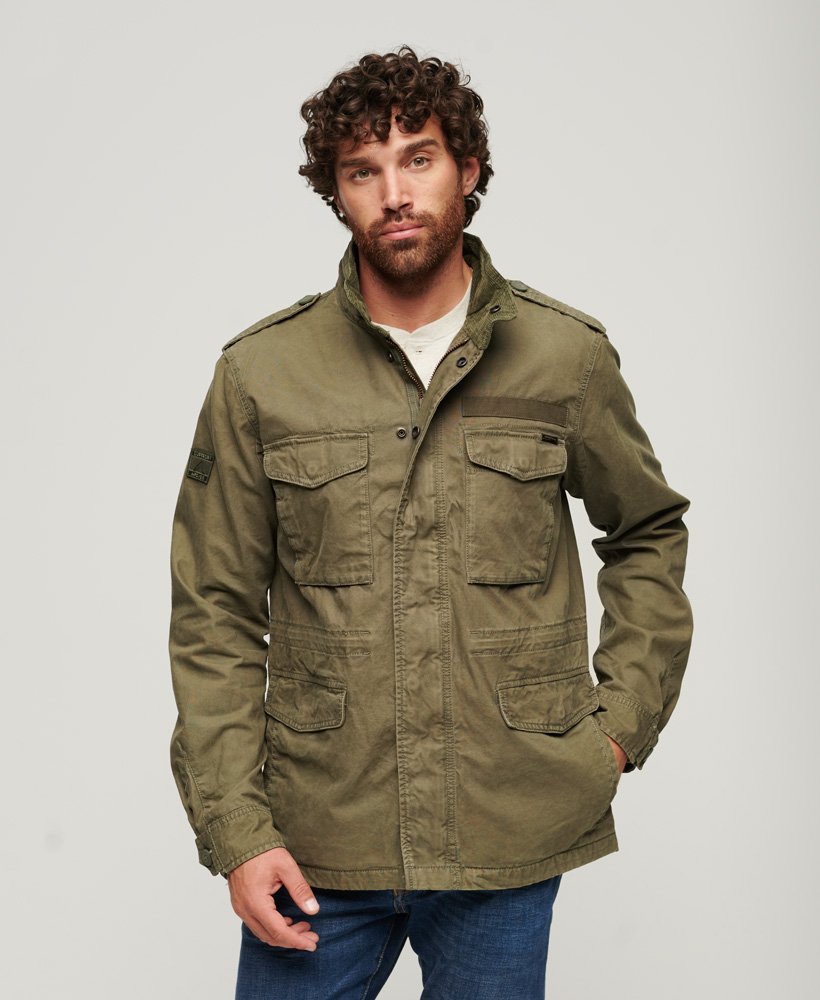 Kaki Delave Veste militaire M65 pour Homme Superdry FR