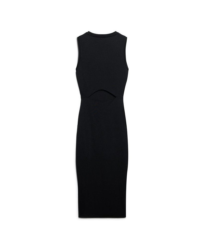 Superdry UK Back Detail Jersey Midi Dress - Womens Sale Womens View-all