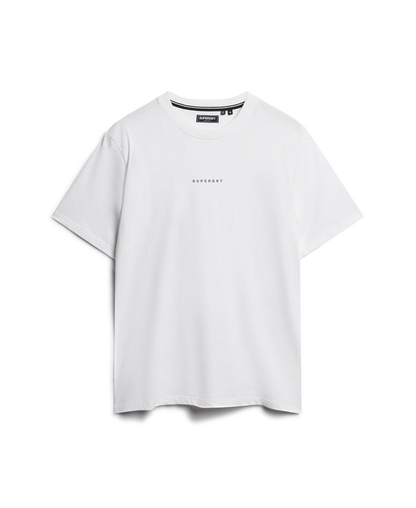 Mens - Code Surplus Logo T-Shirt in Brilliant White | Superdry UK
