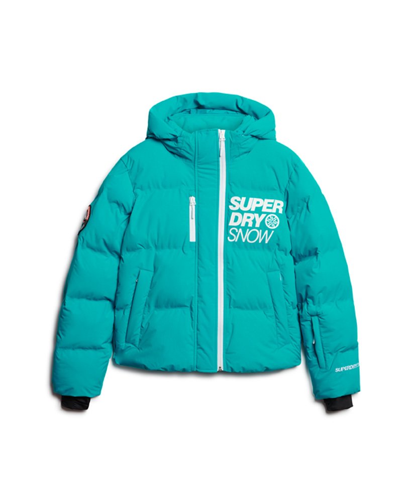 Superdry Hooded Boxy Puffer Jacket - Women's Womens Jackets