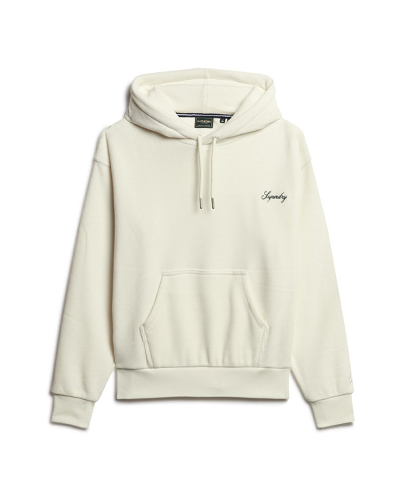 Superdry Drop Needle Velour Boxy Hoodie - Women's Womens Hoodies-and ...