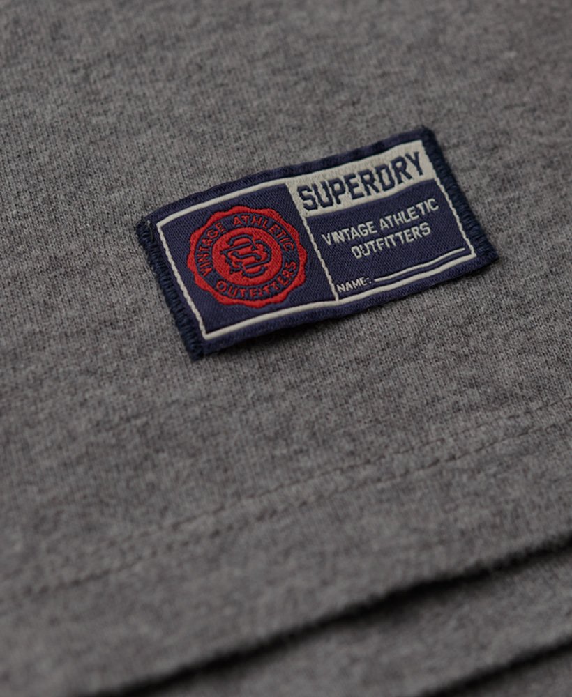 Mens - Vintage Athletic Short Sleeve T-Shirt in Mid Grey Marl | Superdry UK