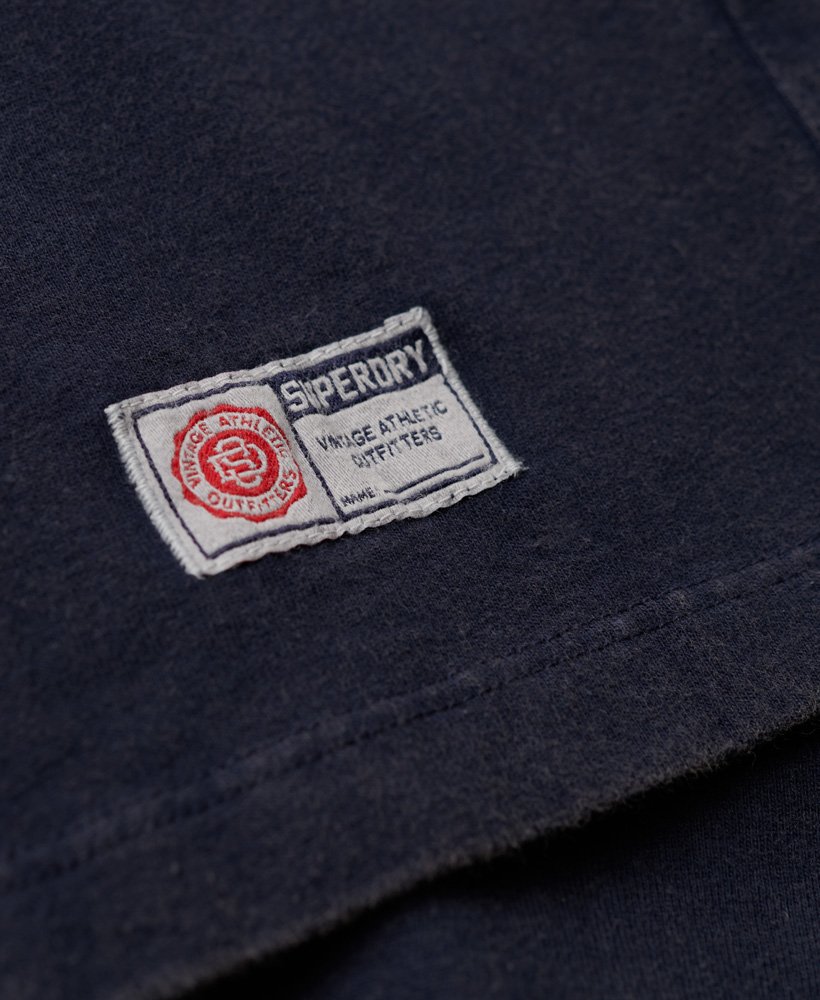 Mens - Vintage Athletic Short Sleeve T-Shirt in Rich Navy | Superdry UK