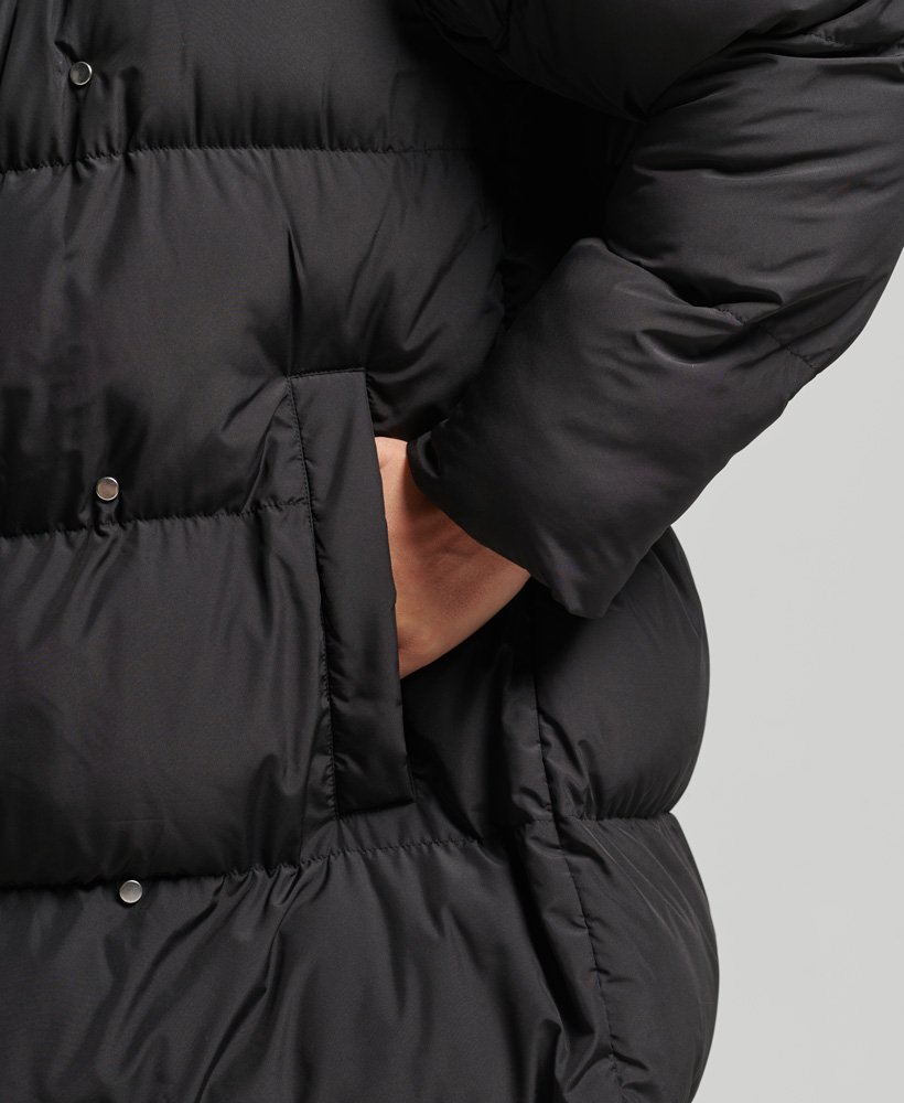 Superdry Longline Puffer Coat - Women's Womens Jackets