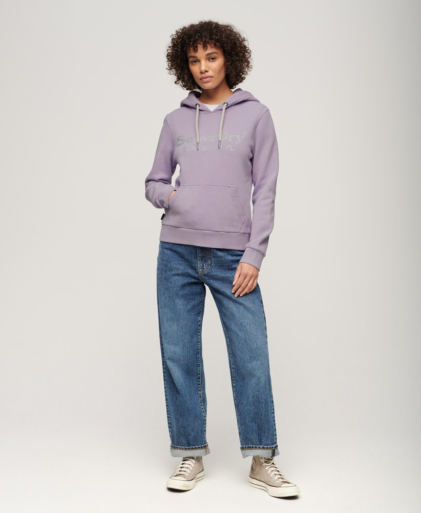 Superdry 2024 hoodie lila