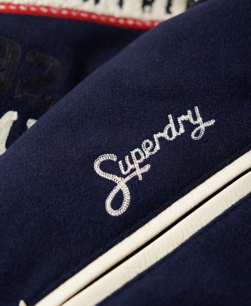 Superdry College Varsity Patched Bomber Jacket - Men's Mens Jackets ...