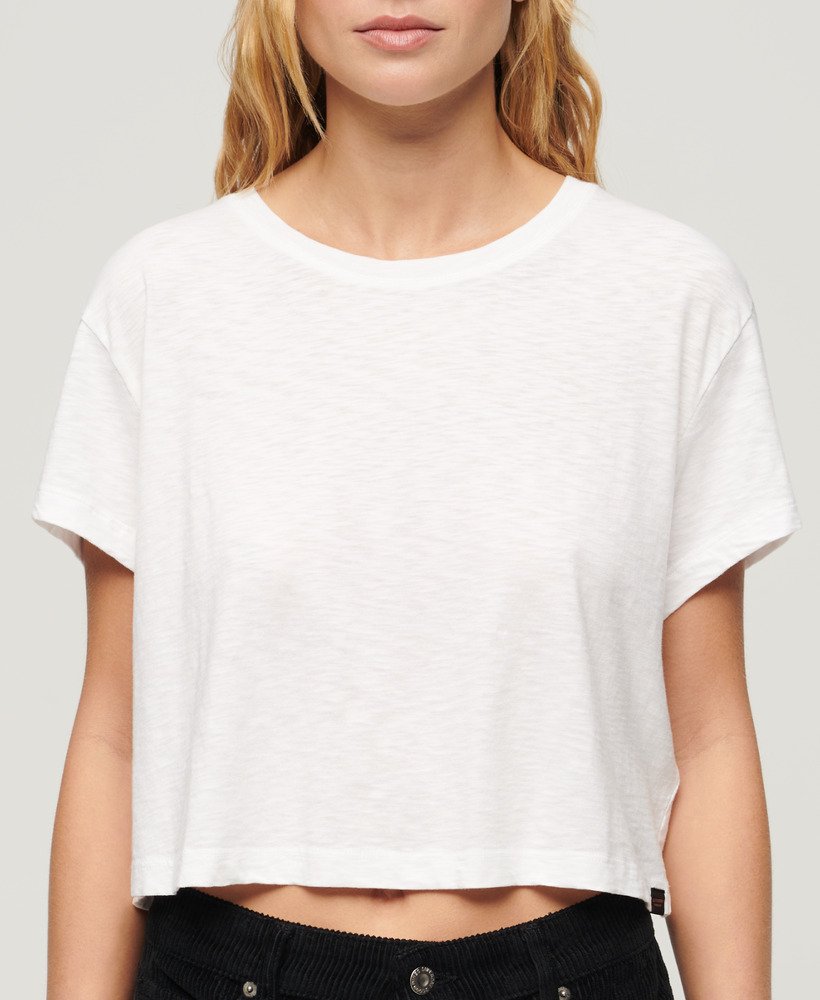 Damen - Lässiges, kurzes T-Shirt Optik | Superdry DE