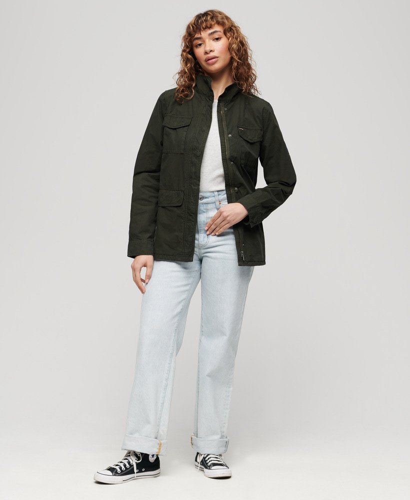 Womens - St Tropez M65 Embellished Military Jacket in Surplus Goods ...