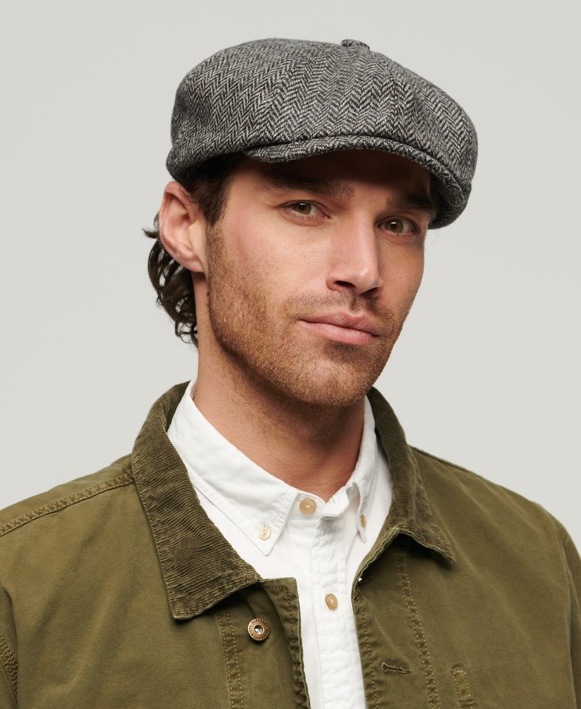 Bakerboy Caps & Hats - Men's Tweed, Cotton Bakerboy Caps