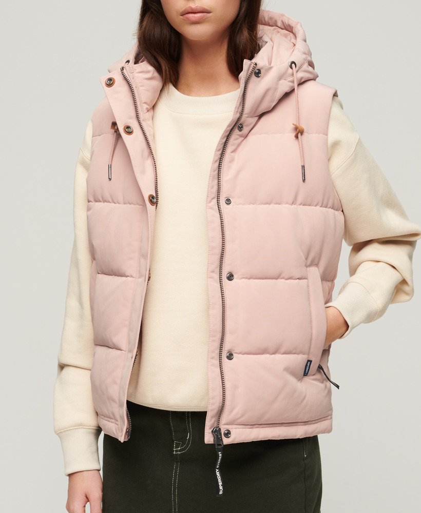 Light pink clearance puffer vest