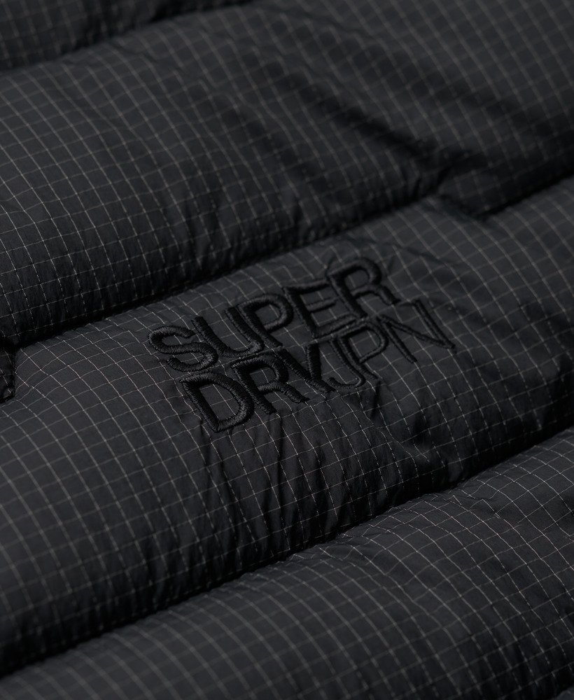 Superdry Chaqueta Acolchada Híbrida Con Capucha Storm Negro - textil  Chaquetas de deporte Hombre 87,95 €