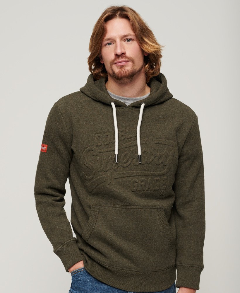 Superdry discount embossed hoodie