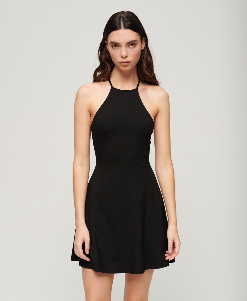 Fit and flare jersey dress outlet uk