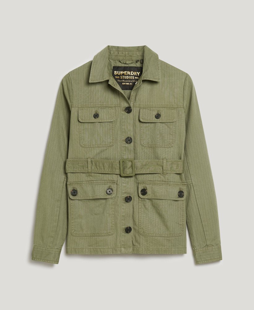 Khaki safari outlet jacket