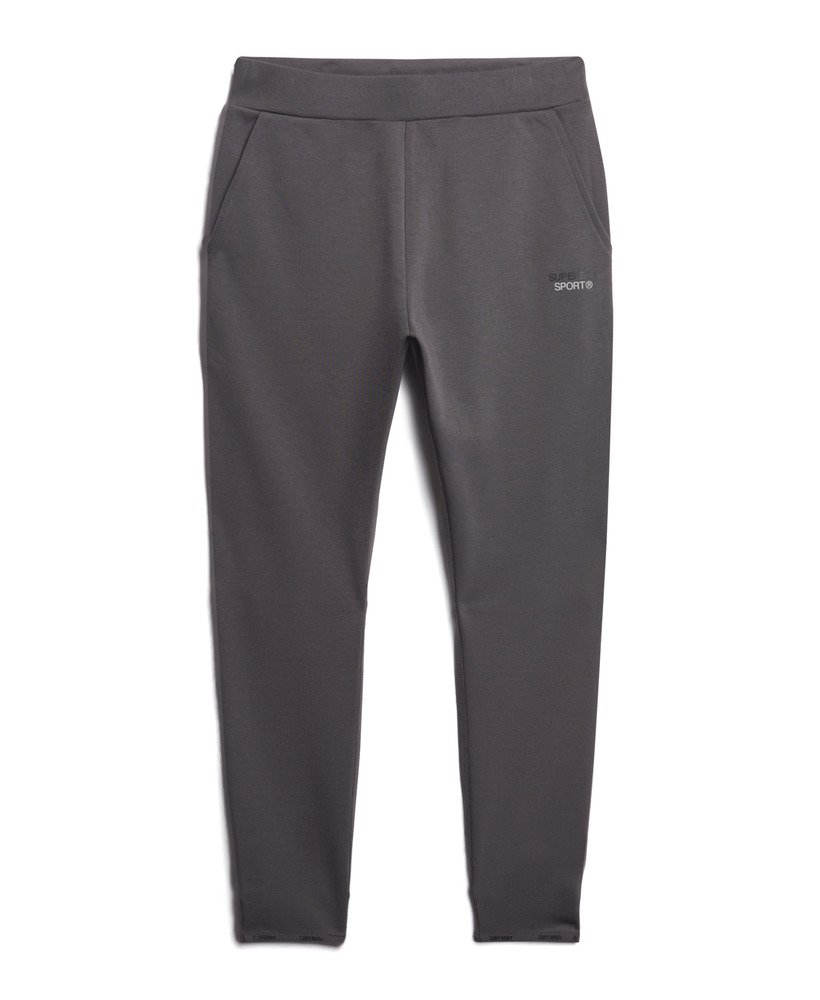 Mens - Sport Tech Tapered Joggers in Dark Slate Grey | Superdry