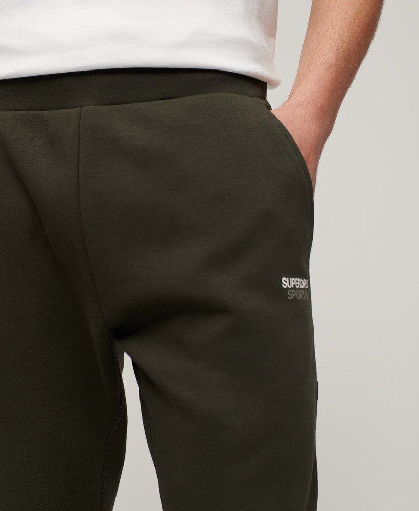 Pantalon de survêtement fuselé Sport Tech - Kaki Militaire pour Homme
