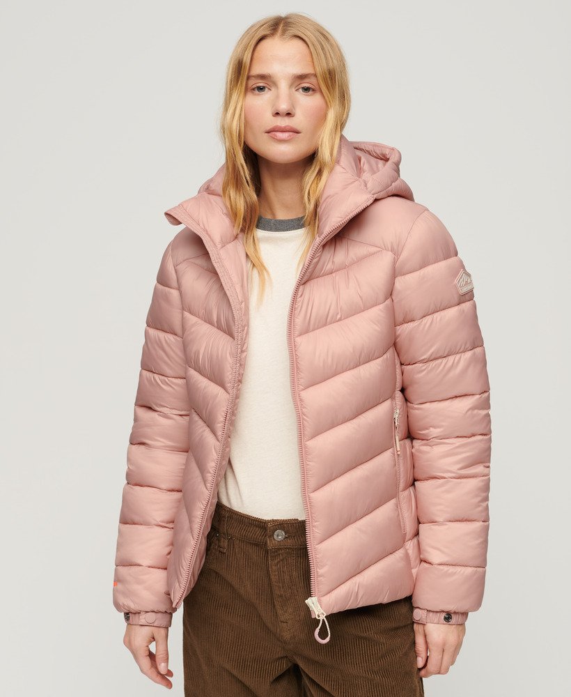 Superdry fuji cheap jacket pink